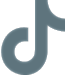 TikTok logo in a minimalist design.